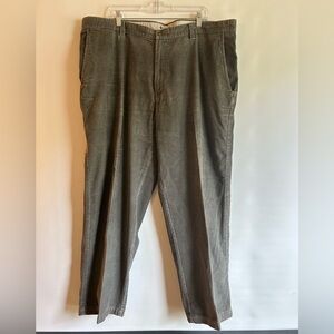 COLUMBIA SPORTSWEAR VINTAGE USA MADE MENS OLIVE CORDUROY CARGO PANTS 44/30